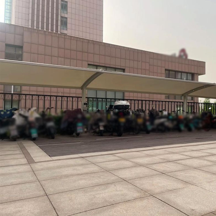 丰县膜结构电动车棚